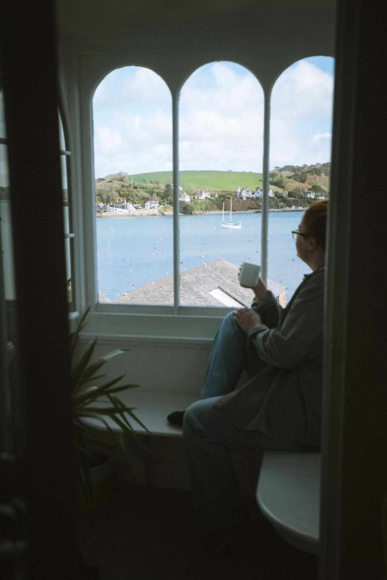 Breathtaking High Street Townhouse With Stunning Sea Views At 'The Old Fishermans Townhouse' Falmouth Dış mekan fotoğraf
